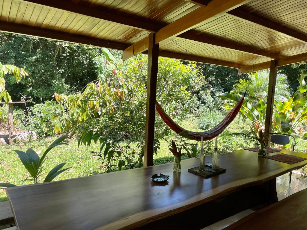 Zahrada ubytování Finca Isla Rainforest Retreat