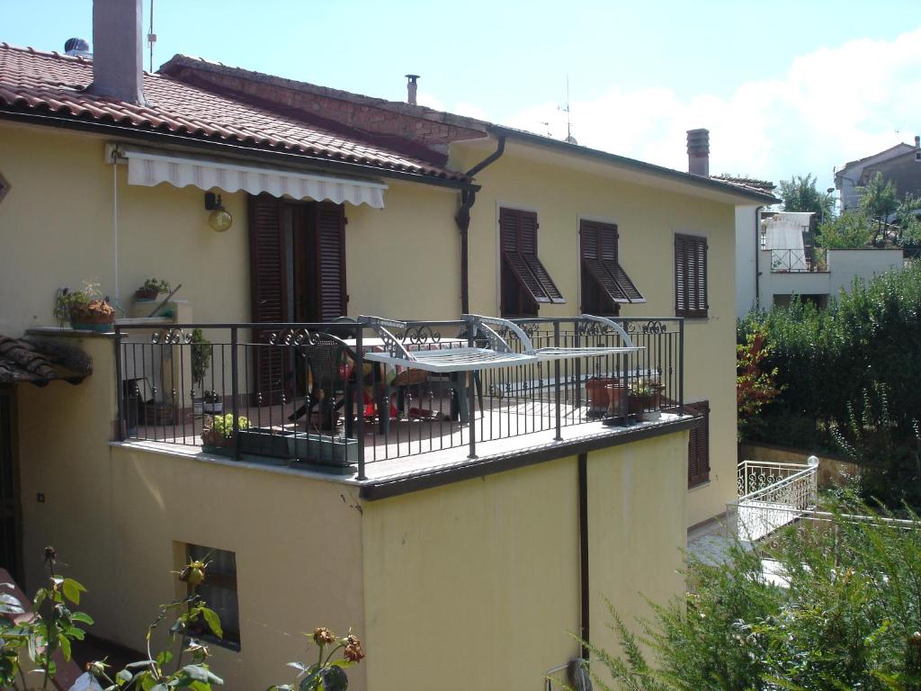 Balkón nebo terasa v ubytování Casa Ricciardi