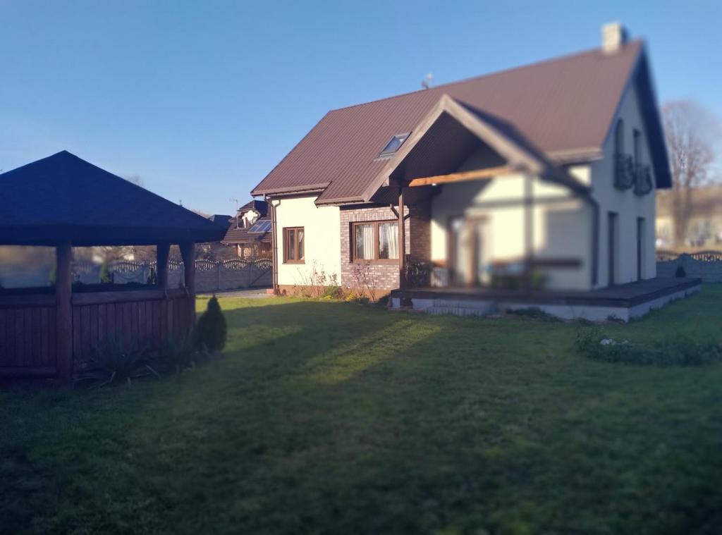 Budova, v ktorej sa ubytovanie bed & breakfast nachádza