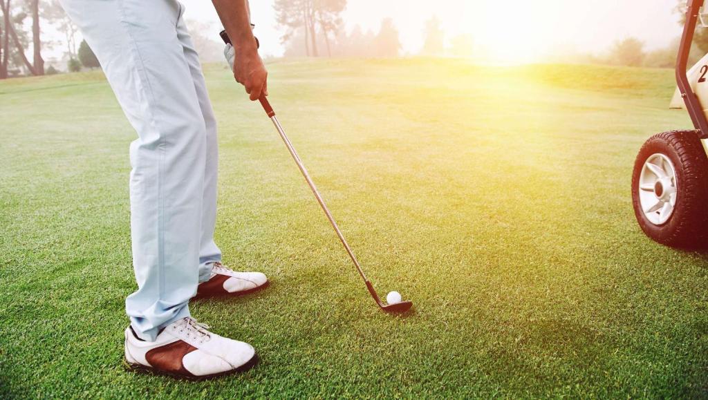 Golf puhkemajakeste aladel või selle läheduses