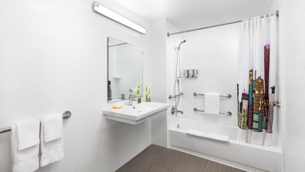 Koupelna v ubytování YVE Hotel Miami