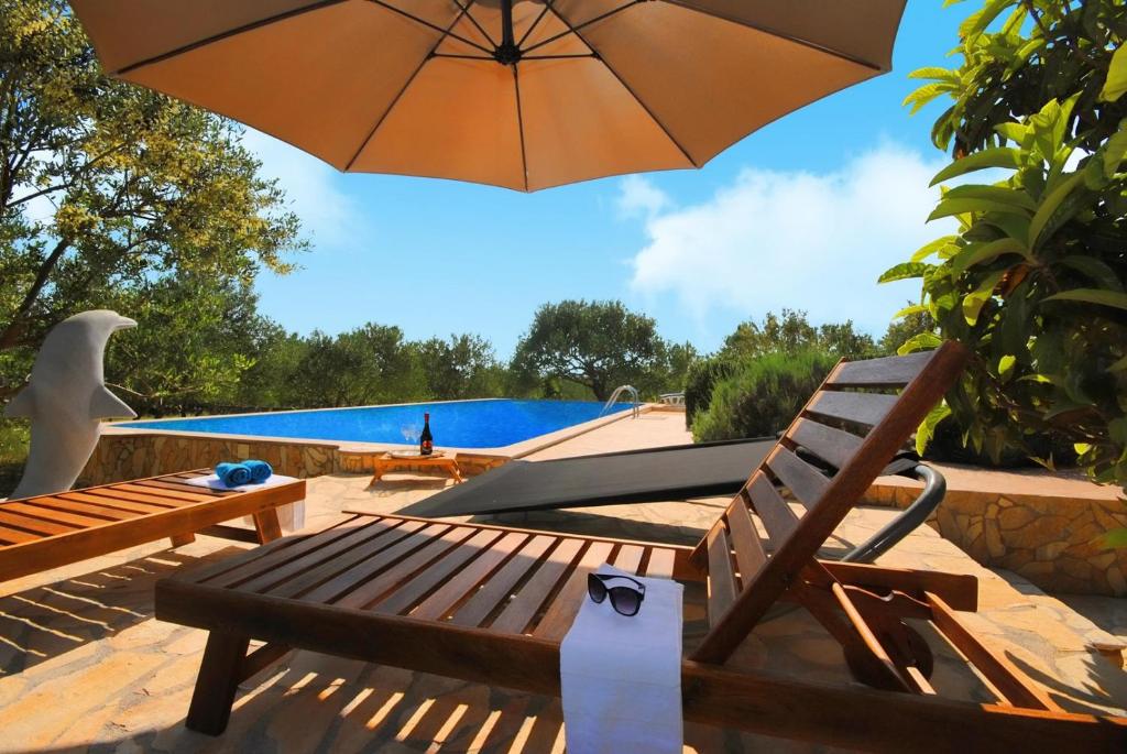 Bazén v ubytovaní Extraordinary Villa Marija in Kastela alebo v jeho blízkosti