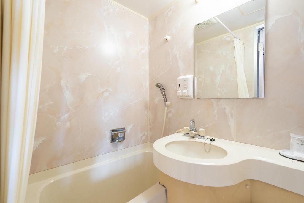 Koupelna v ubytování Tabist Hotel Ginga Kisarazu