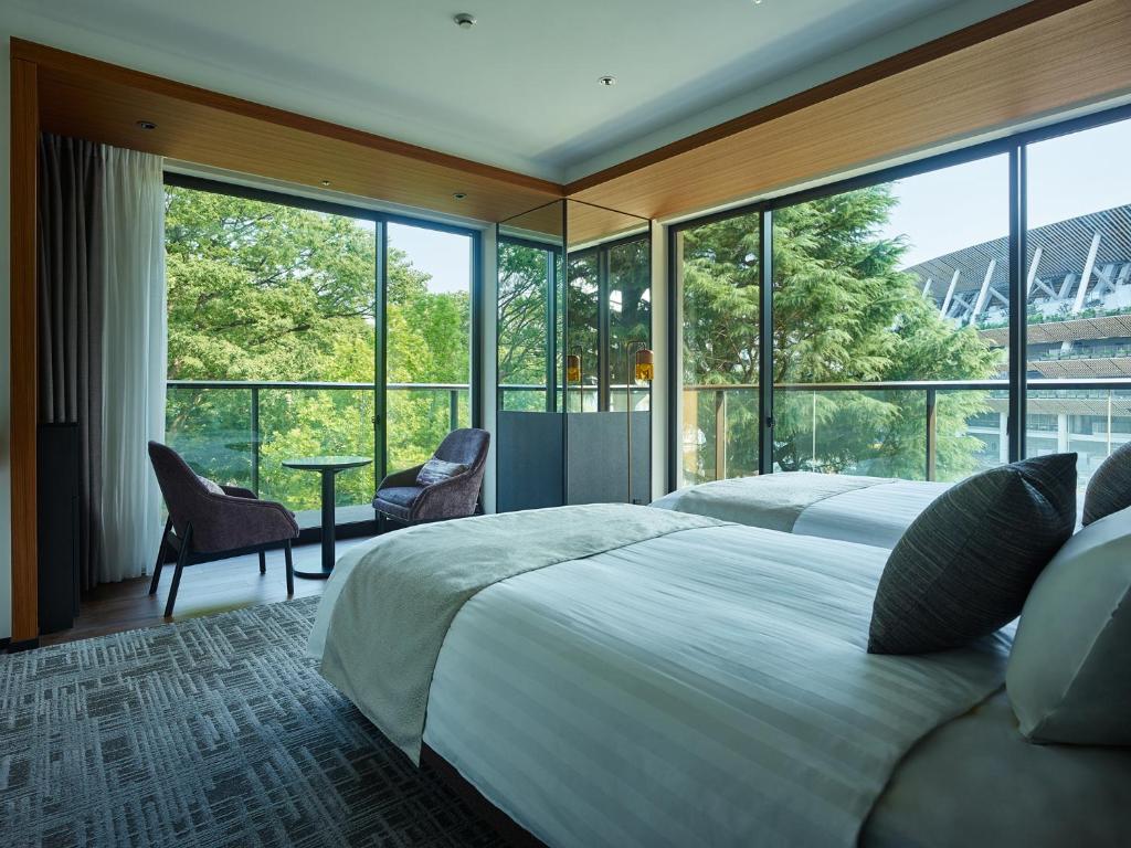 Mitsui Garden Hotel Jingugaien Tokyo Premier - Deluxe Twin (with Balcony)