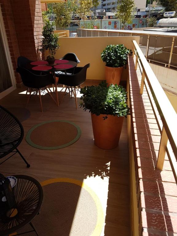 Balkón nebo terasa v ubytování Apartamento Benidorm