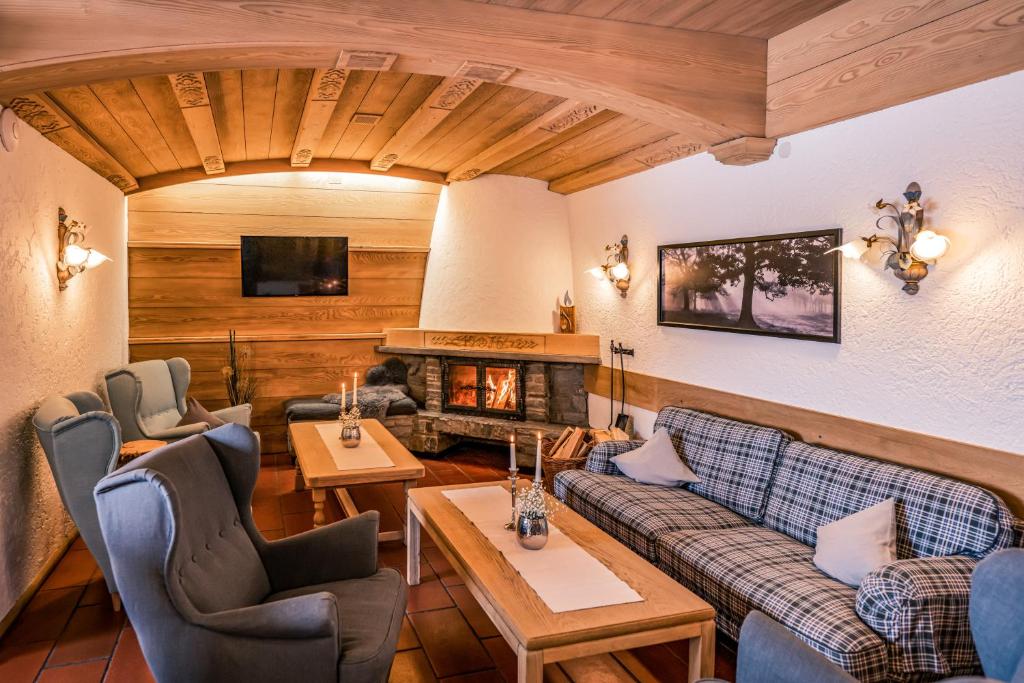 Posezení v ubytování Hotel Föhrenhof