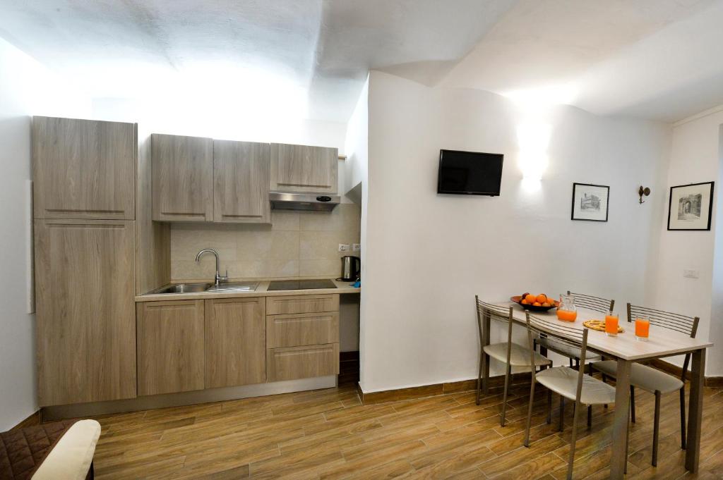 Kuchnia lub aneks kuchenny w obiekcie Perugia Apartments