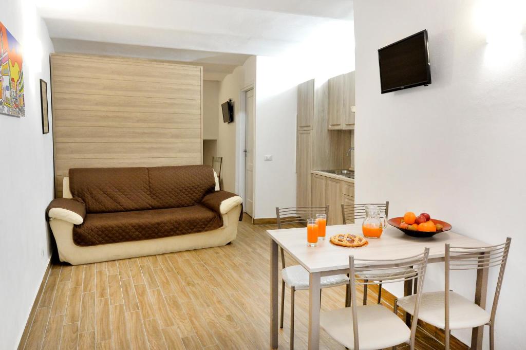 Część wypoczynkowa w obiekcie Perugia Apartments