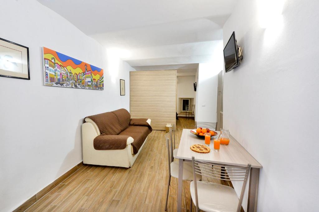 Część wypoczynkowa w obiekcie Perugia Apartments