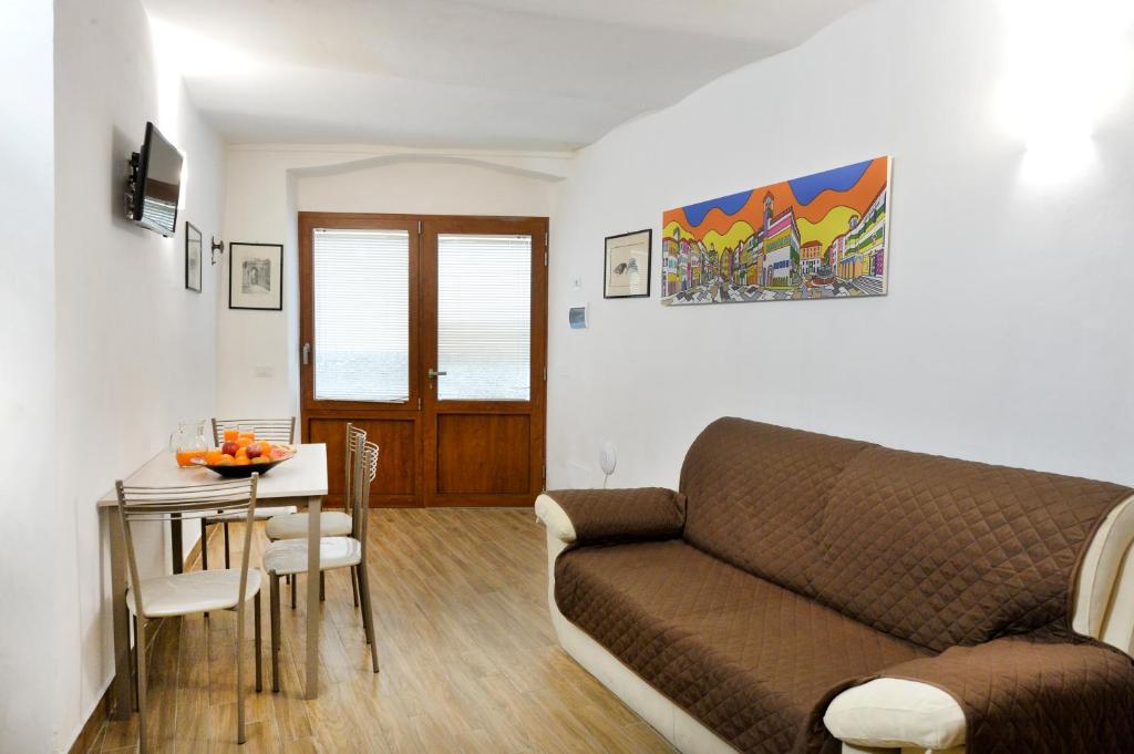 Część wypoczynkowa w obiekcie Perugia Apartments