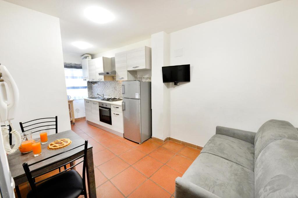 Kuchnia lub aneks kuchenny w obiekcie Perugia Apartments