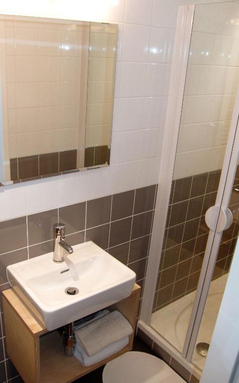 Koupelna v ubytování WANZ'inn Design Appartements