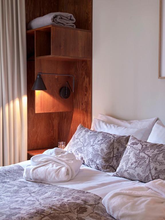 Postel nebo postele na pokoji v ubytování Öijared Resort
