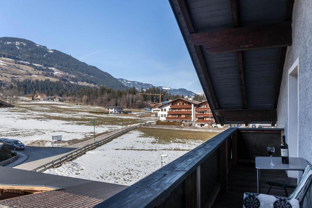 Výhľad na hory alebo výhľad na hory priamo z apartmánu