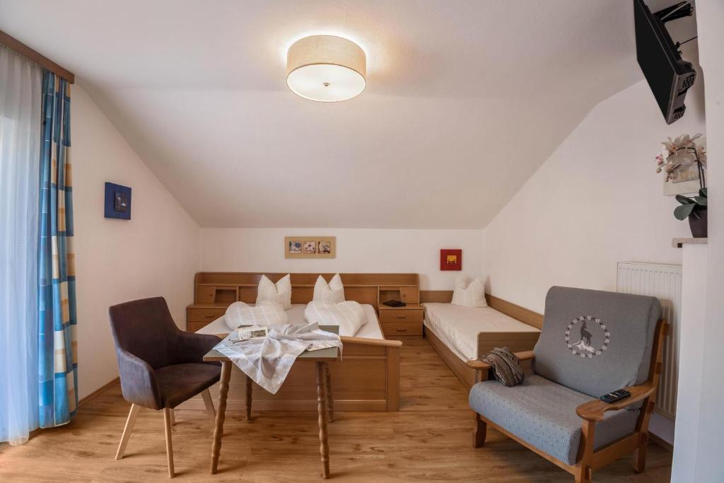 Posedenie v ubytovaní Ferienwohnung Brugger 4 Personen