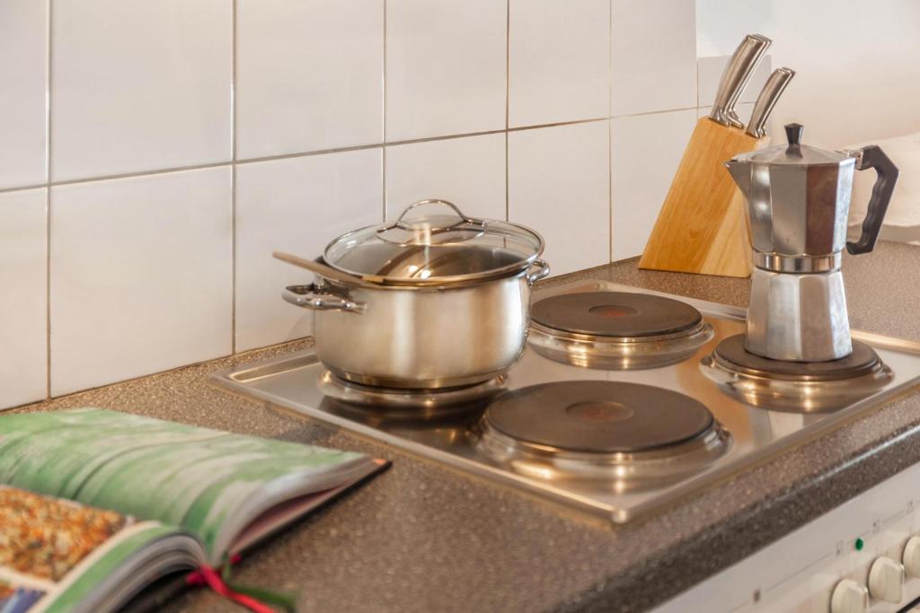 Kuchyňa alebo kuchynka v ubytovaní Ferienwohnung Brugger 4 Personen
