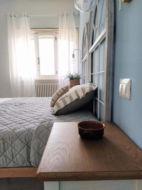Postel nebo postele na pokoji v ubytování Dimora Mediterranea
