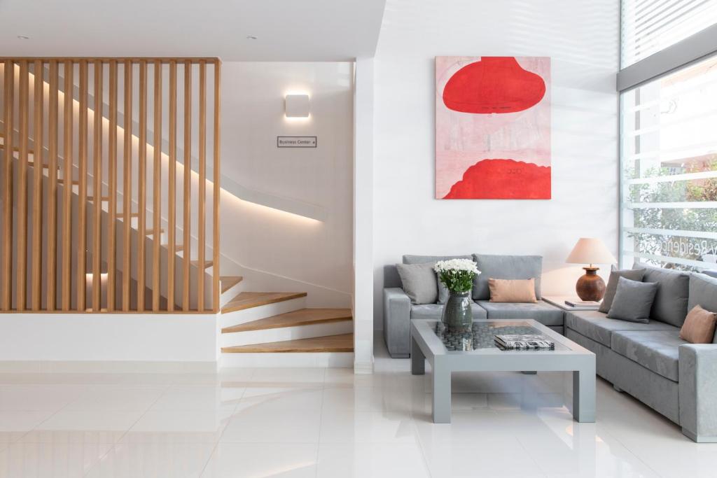 Posezení v ubytování Gallery Suites & Residences Piraeus