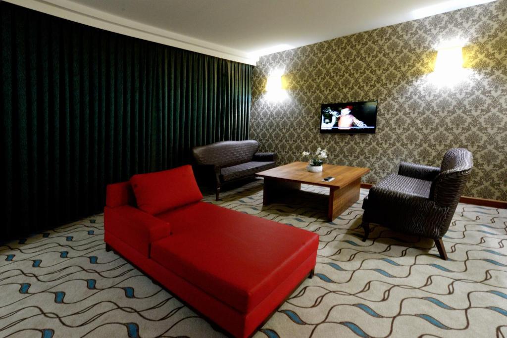 Posezení v ubytování Margi Hotel