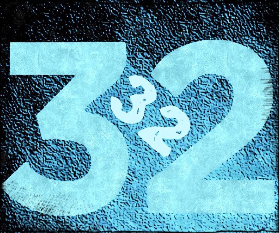 a close up of a number on the side w obiekcie Al 32 Apartment w Mediolanie