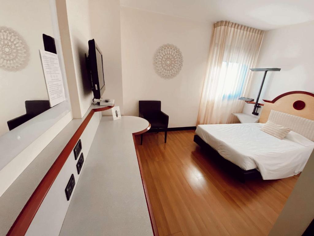 Postel nebo postele na pokoji v ubytování Best Western Hotel Solaf