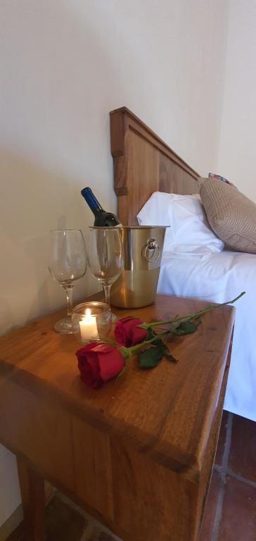 Postel nebo postele na pokoji v ubytování Hotel Boutique Sol y Luna SPA