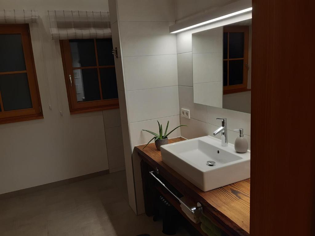 Baðherbergi á Ferienhaus Reisinger Promschhof