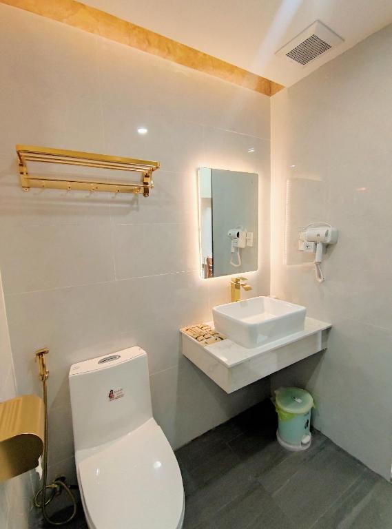 Koupelna v ubytování Maris Da Nang Hotel & Apartment