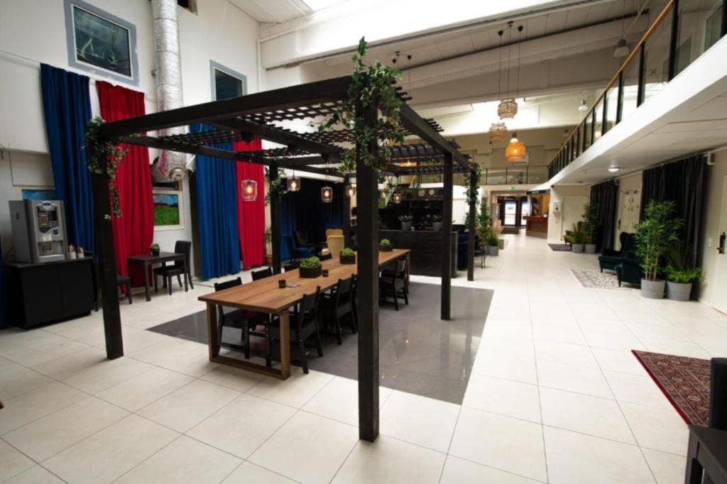 Restaurace v ubytování Vandrarhem Kvarntorget