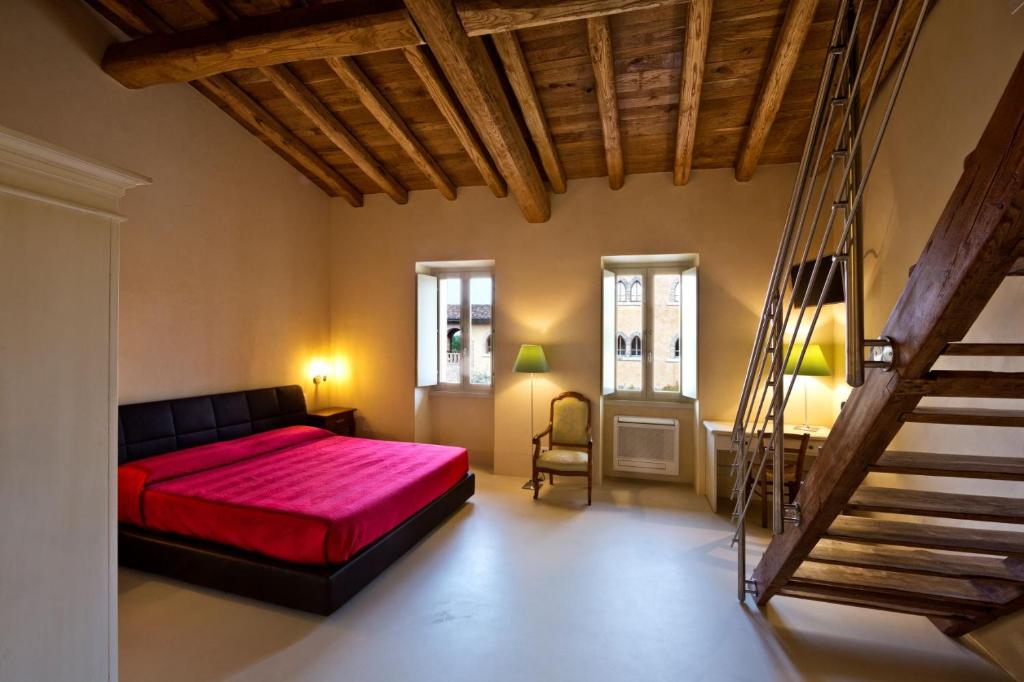Posteľ alebo postele v izbe v ubytovaní Agriturismo Pratello