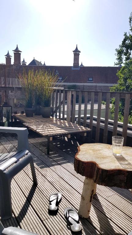 Balkón nebo terasa v ubytování RiverSide Suite - Haarlem City Centre