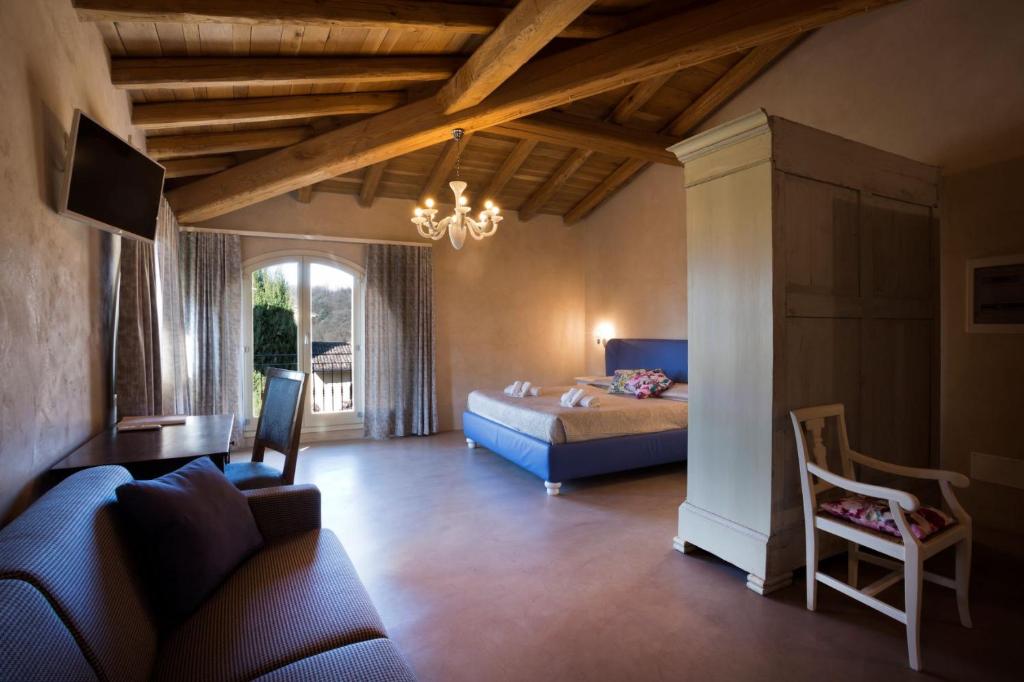 Posteľ alebo postele v izbe v ubytovaní Agriturismo Pratello