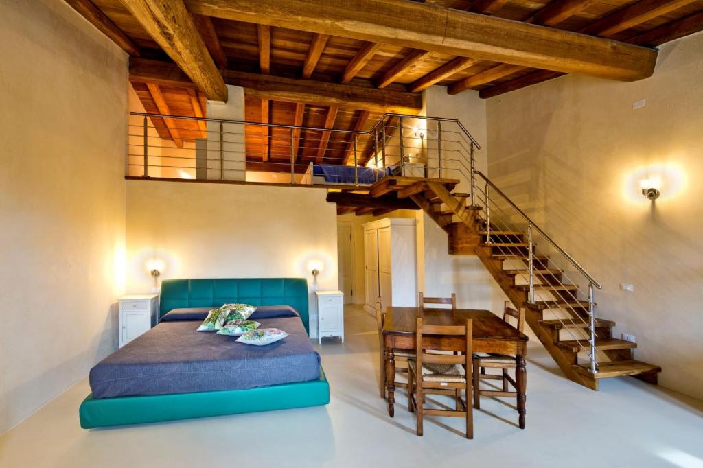 Posteľ alebo postele v izbe v ubytovaní Agriturismo Pratello