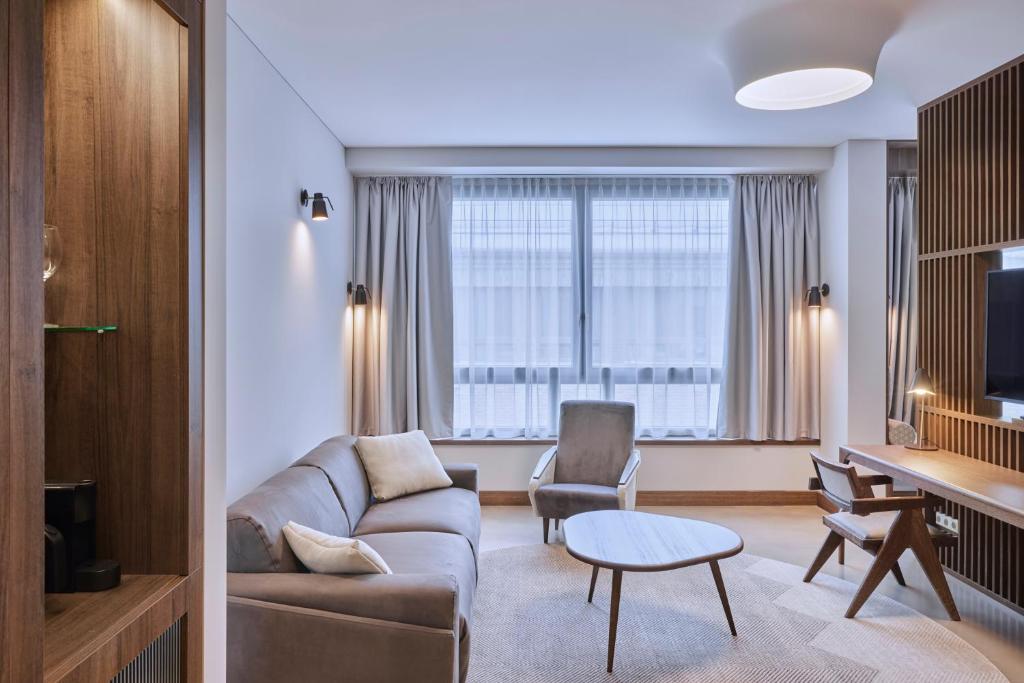 Posezení v ubytování Neringa Hotel
