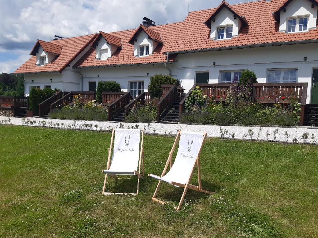 Zahrada ubytování Wysokie Łąki domki w górach