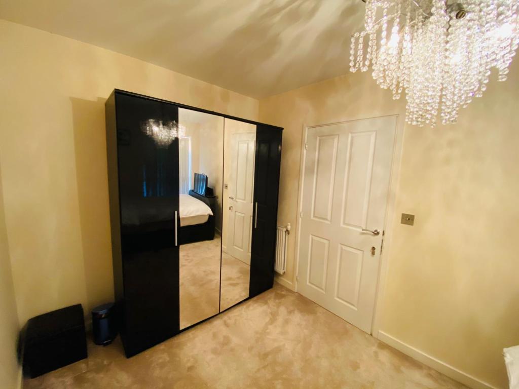 Postel nebo postele na pokoji v ubytování Birmingham Guesthouse