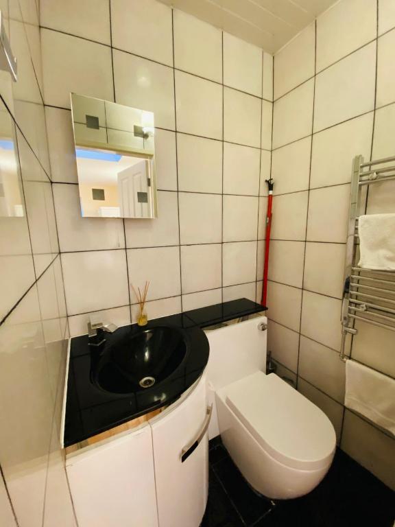 Koupelna v ubytování Birmingham Guesthouse