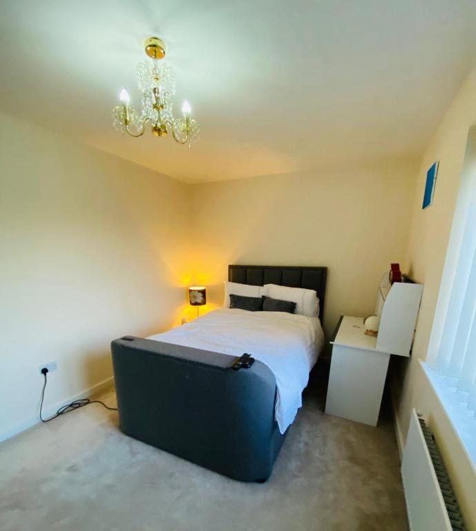Postel nebo postele na pokoji v ubytování Birmingham Guesthouse