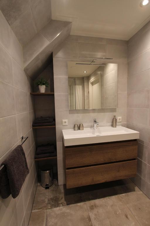 Koupelna v ubytování B & B Janneke Elsloo Friesland