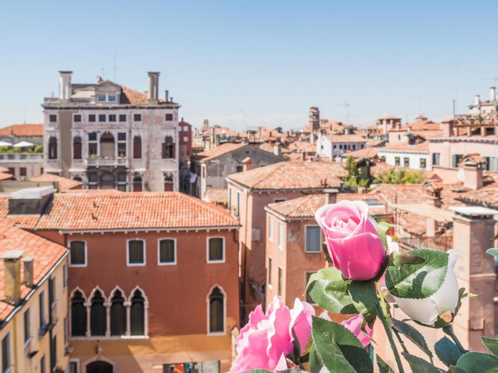 Pogled na destinaciju Venecija ili pogled na grad iz apartmana