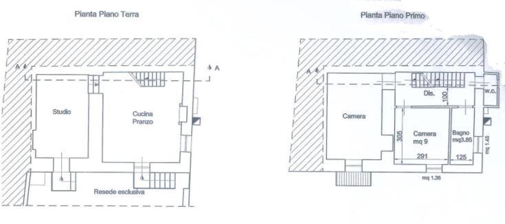 The floor plan of Nel Colle