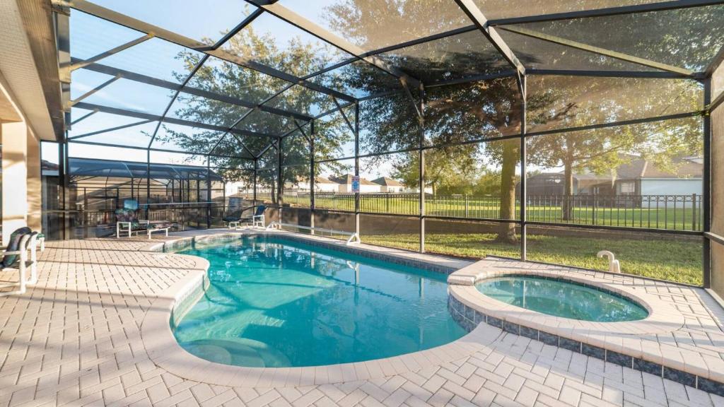The swimming pool at or near Luxury Contemporary Style Villa on Windsor Hills Resort, Orlando Villa 5006
