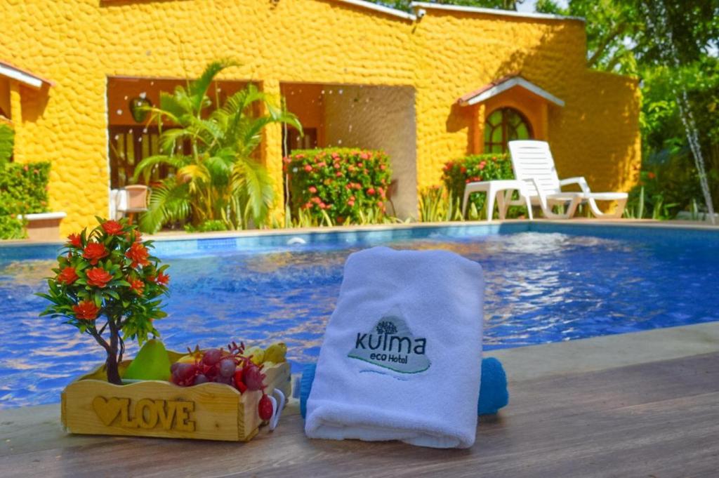 Басейн в Eco Hostal Kuima або поблизу
