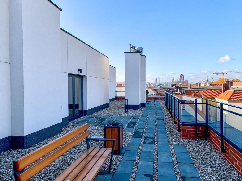 Balkón alebo terasa v ubytovaní Grobla by Loft Apartments