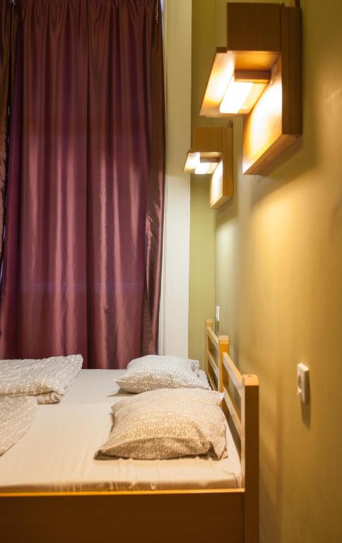 Voodi või voodid majutusasutuse Treestyle Hostel toas