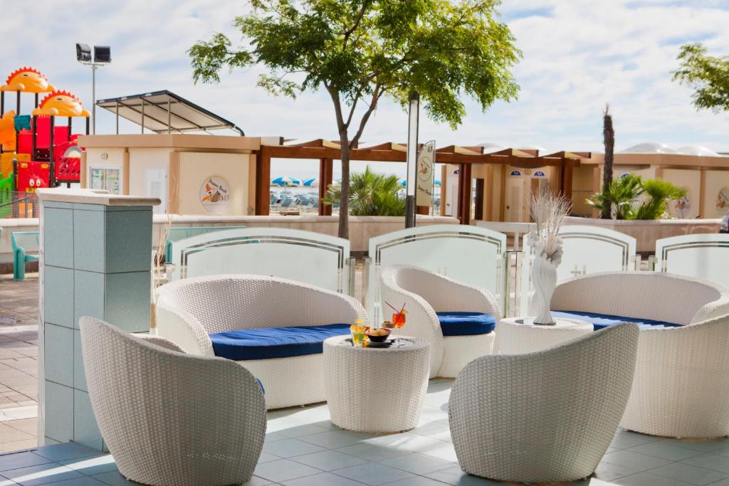Balkón nebo terasa v ubytování Hotel Foschi-Peninsula