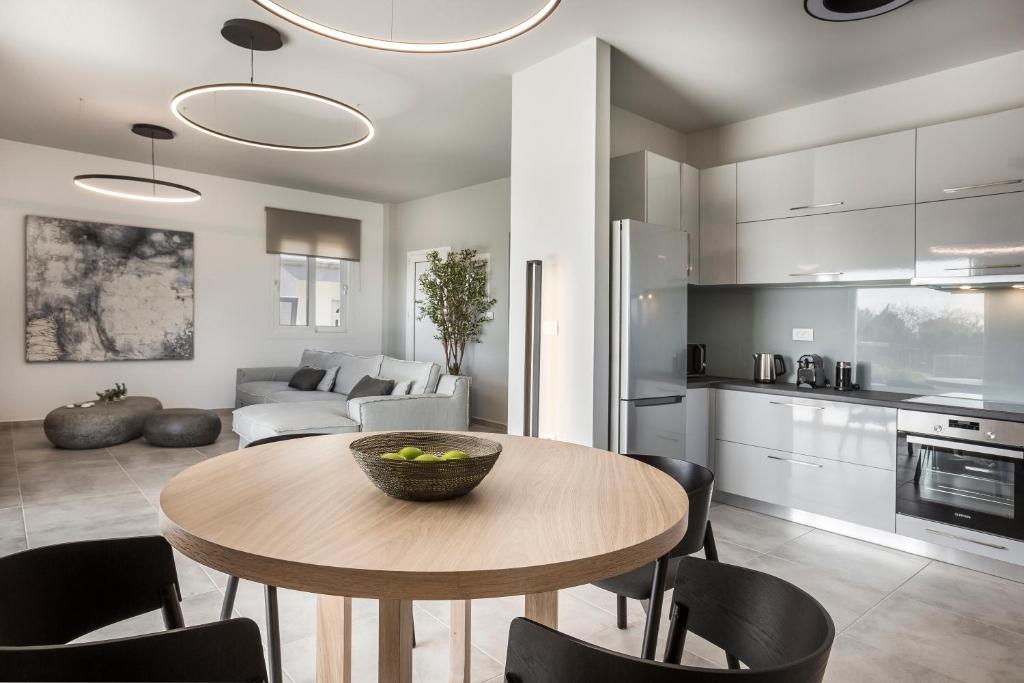Kuchyňa alebo kuchynka v ubytovaní Artemon New Luxury Villa