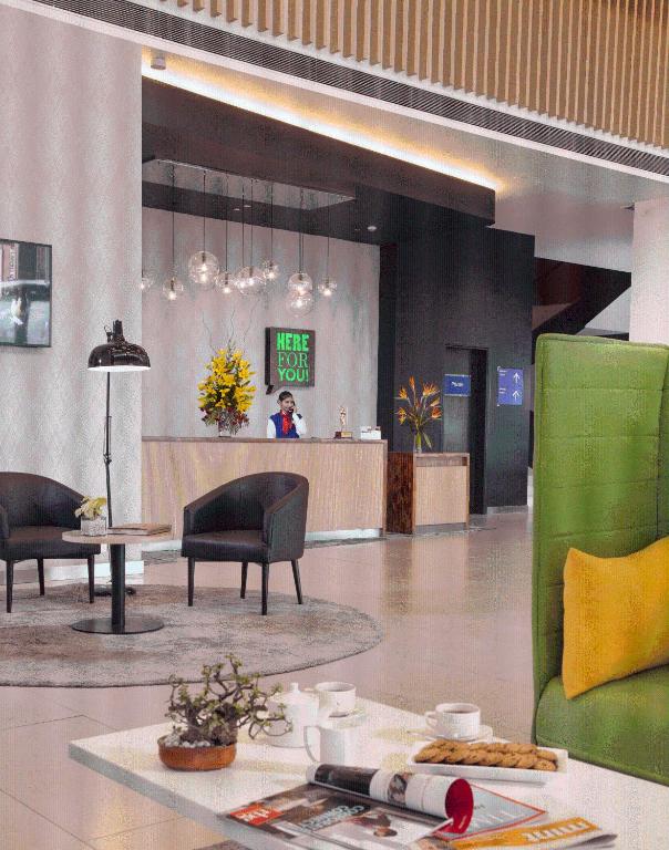 Posezení v ubytování Park Inn By Radisson Gurgaon Bilaspur