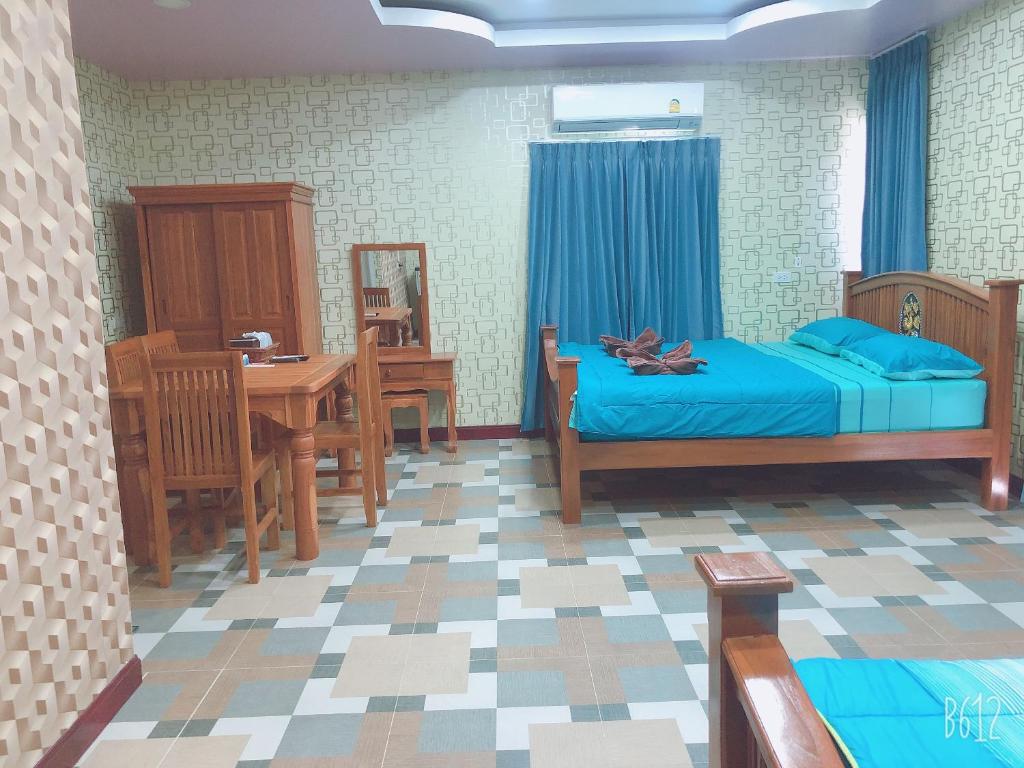 ริมบึงสวนพริกรีสอร์ท - Habitación Cuádruple Estándar