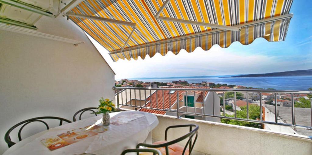 Balkón alebo terasa v ubytovaní Sea view Apartment Studio for 2-3 people - close to commodities